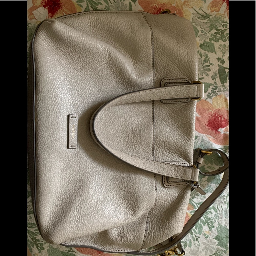 Fossil gray crossbody bag (outlet)